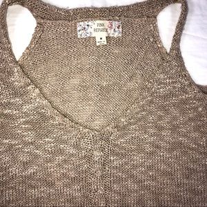 Cold Shoulder Sweater